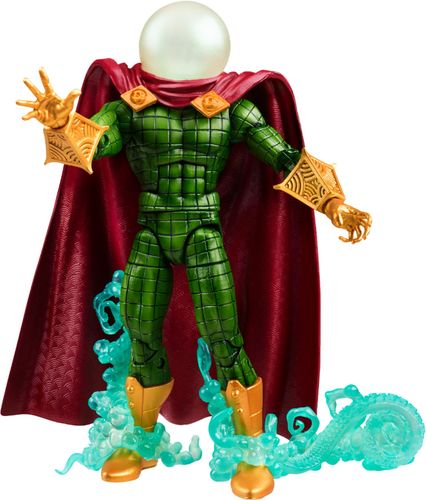 Marvel Legends series 6' Mysterio collectible action figure; comic-inspired design; premium articulation and detailing; suitable for children ages 4 and up