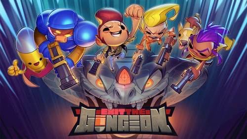 Escape a collapsing dungeon in bullet hell platformer