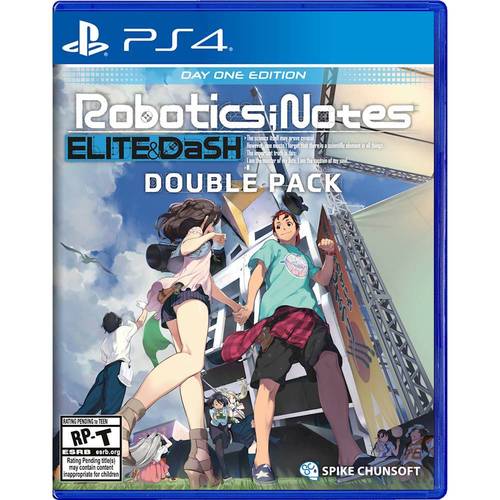 2 adventure visual novel games; 4 collectible limited edition pin badges; explore island of Tanegashima; research story of Robot Club; proceed with science adventure series; original Japanese voices; new English text; for 1 player