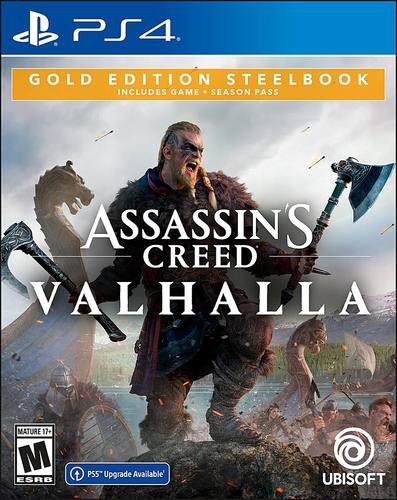 Become legendary Viking raider on quest for glory; lead epic Viking raids against Saxon fortresses throughout England; includes game, steelbook, and Season Pass