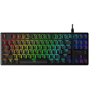 HyperX - Alloy Origins Core Wired Gaming Mechanical Aqua Switch Keyboard with RGB Back Lighting - Black