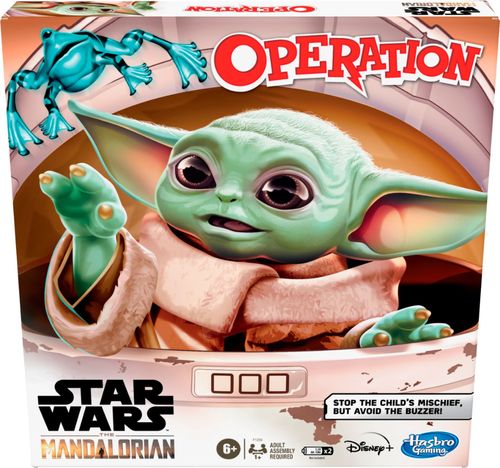 Operation board game; inspired by The Mandalorian live-action TV series on Disney Plus; suitable for children ages 6 and up