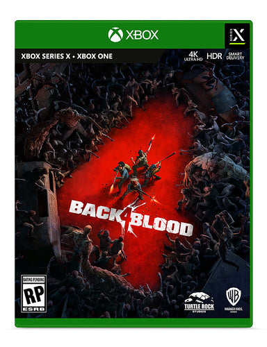 Back 4 Blood is a thrilling cooperative first-person shooter from the creators of the critically acclaimed Left 4 Dead franchise.  Experience the intense 4 player co-op narrative campaign, competitive multiplayer as human or Ridden, and frenetic gameplay that keeps you in the action.