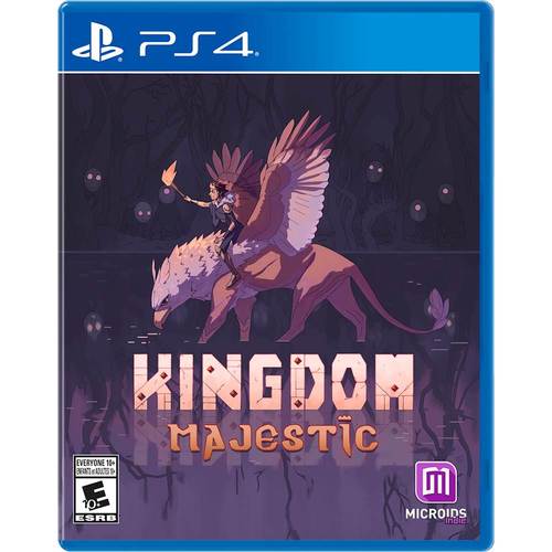 2D side-scrolling/resource management game; 3-button gameplay; campaign mode with checkpoints; Kingdom: New Lands and Kingdom Two Crowns games included