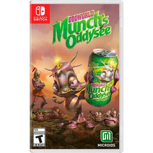 Explore realms of Oddworld; 2 unique heroes; hidden abilities and psychic powers; loopy races