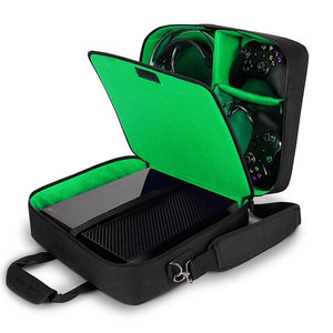 So You're Loving the Xbox One and Want to Take It Everywhere. Make Sure It's Safe and Secure When You Do.Xbox One FlexTravel Carrying Case - For the Protective Xbox Lover . The Flex Travel carrying case is the perfect way to safely transport your brand new Xbox One.