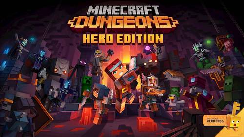 Hero Cape, 2 player skins, chicken pet, and 2 DLC packs included; unlock dozens of unique items and weapon enchantments; personalize your character; team up with up to 4 players