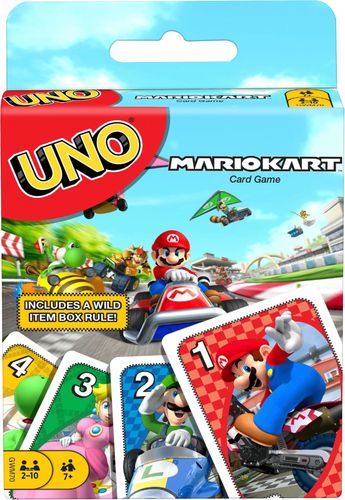 ​UNO® Mario Kart Card Game with 112 Cards & Instructions for Players Ages 7 Years & Older,