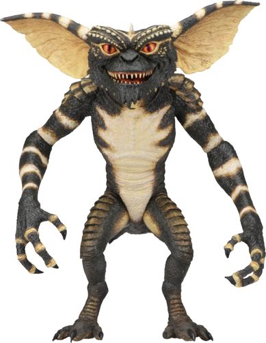 To honor the first appearance of a Gremlin in our Ultimate line, NECA has completely re-sculpted the original 1984 Gremlin body. Any fans of the Gremlins movies knows the rules: keep them out of sunlight, don’t get them wet, and never feed them after midnight. Break them and your fuzzy, friendly little Mogwai will turn into a scaly, savage Gremlin, like this deluxe 7” scale figure