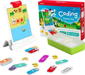 Coding is a modern superpower with Osmo's Coding Starter Kit for iPad. Make coding accessible and fun with 3 hands-on learning games: Coding Awbie, Coding Jam, & Coding Duo. Transform your tablet into a hands-on coding adventure. Learn at your pace. Includes Osmo Base for iPad. Approved by parents & teachers worldwide, used in 31,000+ classrooms.