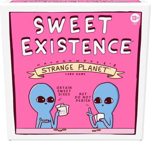 Includes 24 Existence squares, 9 Connection squares, 104 Action squares, box of 50 cardboard Sweet Disks, and instructions. Ages 13 and up For 4-8 players. 15-40 minutes