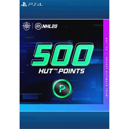 Compatible with PlayStation 4; 500 Hockey Ultimate Team Points; build your squad; compete to be the best on the ice