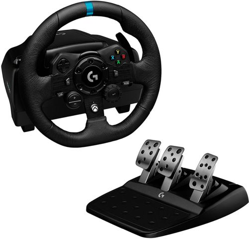 Get behind the wheel of your favorite racing games with this controller