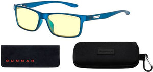 GUNNAR Gaming Glasses; Cruz; Frame Color: Navy; Lens Color: Amber; User: Children