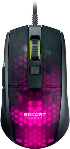 ROCCAT - Burst Pro 68g Extreme Lightweight 16K Optical Owl-Eye PC Gaming Mouse - Black
