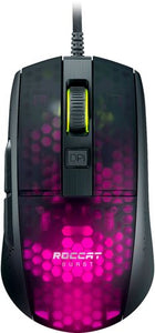 ROCCAT - Burst Pro 68g Extreme Lightweight 16K Optical Owl-Eye PC Gaming Mouse - Black