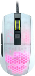 Meet the ROCCAT&#174; Burst Pro Extreme Lightweight Optical Pro Gaming Mouse. Engineered from scratch with a symmetrical ergonomic shape that feels better than other mice from the very first touch. Its translucent honeycomb shell keeps mass at an extreme lightweight 68g. Featuring Titan Switch Optical, heat-treated glides and a PhantomFlexTM cable