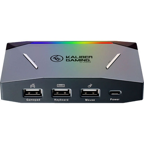 KeyMander 2, the next generation controller adapter from Kaliber Gaming by IOGEAR, brings the unmatched speed and precision of a keyboard and mouse to Xbox One, Xbox 360, PS3, PS4 and Nintendo Switch game consoles.