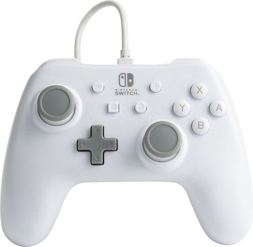 Play your favorite Nintendo Switch games* using this officially licensed PowerA Wired Controller featuring standard ergonomic layout.
