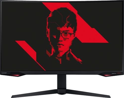 Odyssey 7G meets a legendary pro-gaming champion, Faker. Features include full immersion from 1000R and detailed expressions of color and contrasts from QLED, HDR 600 maximizes viewing pleasure by reproducing the original game contents. Design is T1-inspired with T1 logo, Faker signature, and core lighting in T1’s iconic red.