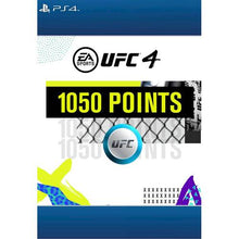 Compatible with PlayStation 4; 1,050 UFC Points; customize your fighter with unlockable gear, emotes, profile cards and more