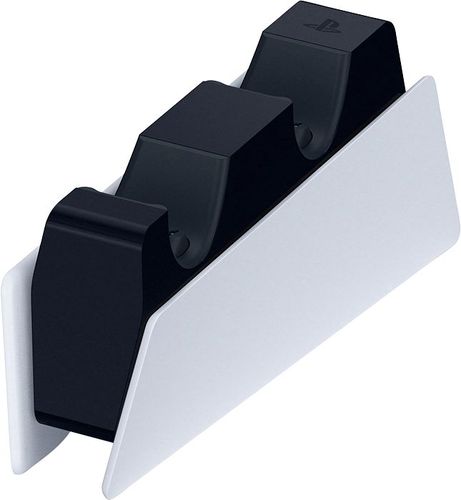 Compatible with DualSense wireless controller; charge 2 controllers; free up USB ports; click-in design