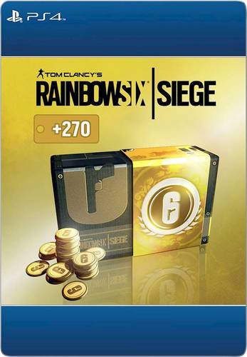 Get extra currency to spend in Tom Clancy's Rainbow Six Siege; allows you to purchase new operators, uniforms, weapon skins, charms and more; contains 2,670 in-game Credits