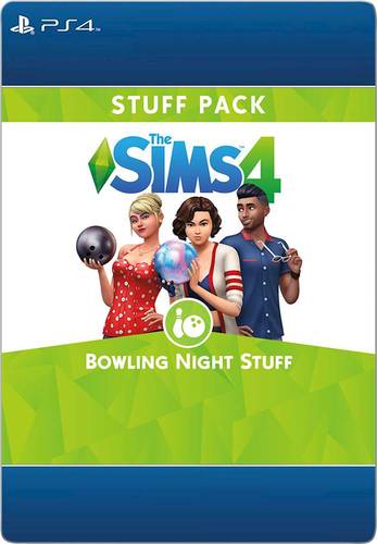 Create and manage unique Sims; build bowling hangout; compete against friends; improve your bowling skills; unlock trick shots; neon lighting; bowling-themed décor; retro-modern furniture; retro bowling shirts and shoes; for 1 player