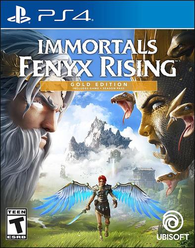 Pre-order now for the bonus quest, A Tale of Fire and Lightning!  Receive the game, season pass, and in-game content with the Gold Edition.  Immortals Fenyx Rising™ brings grand mythological adventure to life. Play as Fenyx, on a quest to save the Greek gods.  Wield the powers of the gods to battle powerful mythological beasts in the air or on the ground, and solve ancient puzzles.