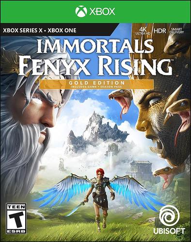 Pre-order now for the bonus quest, A Tale of Fire and Lightning!  Receive the game, season pass, and in-game content with the Gold Edition.  Immortals Fenyx Rising™ brings grand mythological adventure to life. Play as Fenyx, on a quest to save the Greek gods.  Wield the powers of the gods to battle powerful mythological beasts in the air or on the ground, and solve ancient puzzles.