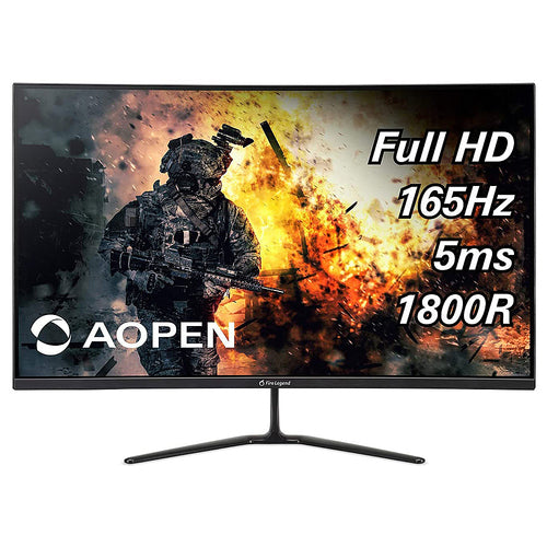 Acer AOPEN 32HC5QR Pbiipx 31.5-inch 1800R Curved Full HD (1920 x 1080) AMD Radeon FREESYNC Premium Technology