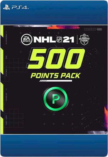 Get extra currency to spend in NHL 21; allows you to build your dream team and compete to be the best on the ice; contains 500 in-game credits