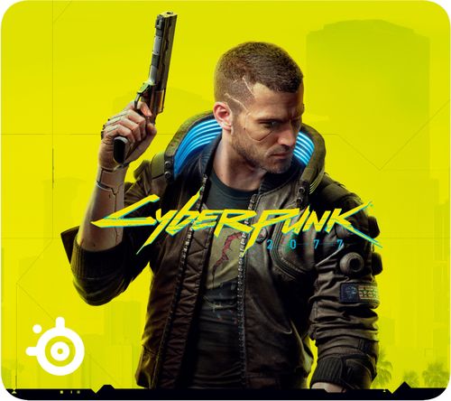 Inspired by the protagonist of Cyberpunk 2077, the QcK Large Cyberpunk 2077 Edition brings the highly stylized world of Cyberpunk to your desk.
