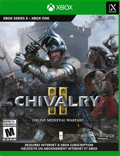 Chivalry 2 is a multiplayer first-person slasher inspired by epic medieval movie battles.