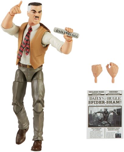 Includes: figure and 4 accessories. Figure scale: 6 inches Ages 4 and up. WARNING: CHOKING HAZARD – Small parts. Not for children under 3 years.