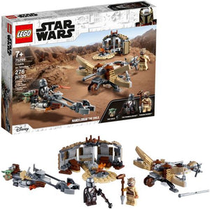 Speeder-driving, missile-shooting battles await Star Wars: The Mandalorian fans with this exciting set, featuring The Mandalorian and the Child.