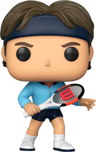 Add tennis legend Roger Federer to your sports collection with this Pop! of Roger. Vinyl figure stands 3.75-inches tall.