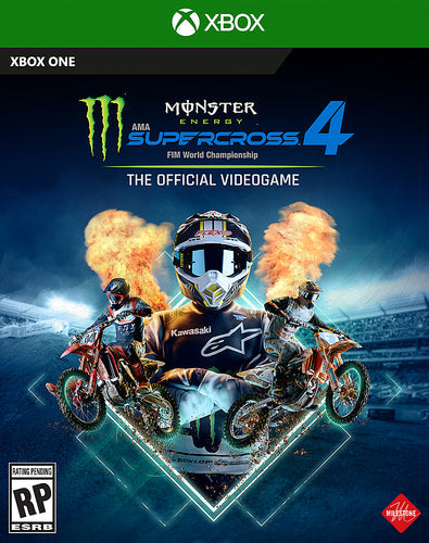 The only Official AMA Supercross Championship videogame is back, more official than ever: MONSTER ENERGY SUPERCROSS – THE OFFICIAL VIDEOGAME 4!