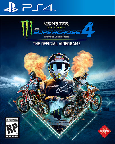 The only Official AMA Supercross Championship videogame is back, more official than ever: MONSTER ENERGY SUPERCROSS – THE OFFICIAL VIDEOGAME 4!