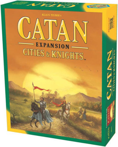 Dark clouds gather over the once peaceful landscape. Wild barbarians, lured by Catan’s wealth and power, maneuver to attack.