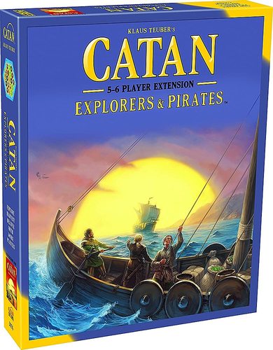 Explorers & Pirates 5-6 Player Extension allows you to add 1 or 2 new opponents without sacrificing ease of play.