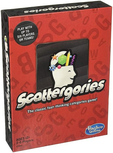 Overview: The Scattergories game is the fast-thinking game of words and categories.