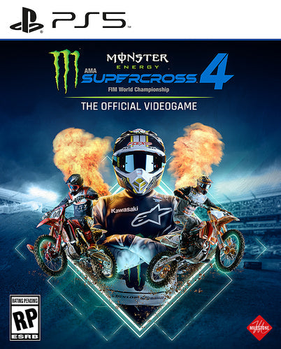The only Official AMA Supercross Championship videogame is back, more official than ever: MONSTER ENERGY SUPERCROSS – THE OFFICIAL VIDEOGAME 4!