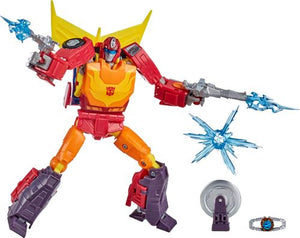 Includes: figure, 7 accessories, removable backdrop, and instructions. Ages 8 and up Warning: Choking Hazard -- Small parts. Not for children under 3 years.