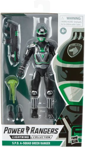 Includes: figure, 2 accessories, and 2 extra hands Ages 4 and up. WARNING: CHOKING HAZARD -- Small parts. Not for children under 3 years.