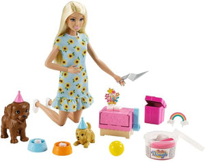 Barbie Puppy Party Doll and Playset