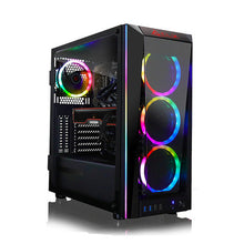 Windows 10 Home 64-bitAMD Radeon RX 6800 16GB dedicated graphicsTechnical details: Intel Core i9 10900KF processor; 32GB memory; 480GB solid-state drive; 3TB hard driveSpecial features: RGB Lighting & Fans; Free-SYNC compatible; Multiple Monitor Support; built-in wireless networking; Bluetooth; HDMI output