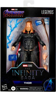 Includes: Thor figure, 5 accessories. Ages 4 and up. WARNING: CHOKING HAZARD &#8211; Small parts. Not for children under 3 years.