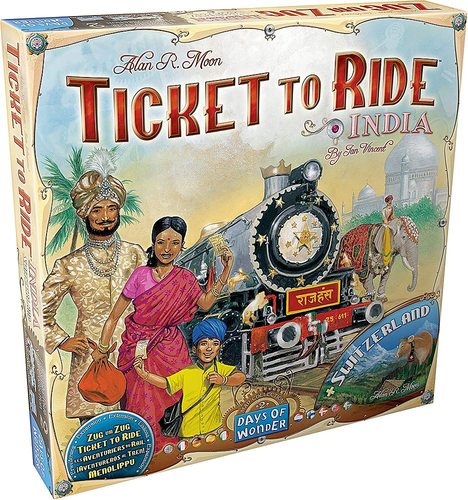 Embark on a tour of one of the most densely populated and colorful countries of the world with Ticket to Ride India in Volume 2 of the Ticket to Ride Map Collection.