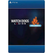 500 in-game credits for Watch Dogs: Legion; use these credits to purchase cosmetic items, in-game currency, resource operatives and more